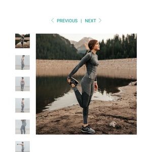 Seamless Gray Leggings